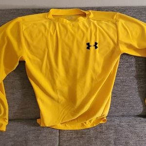 Under armour yellow long slave